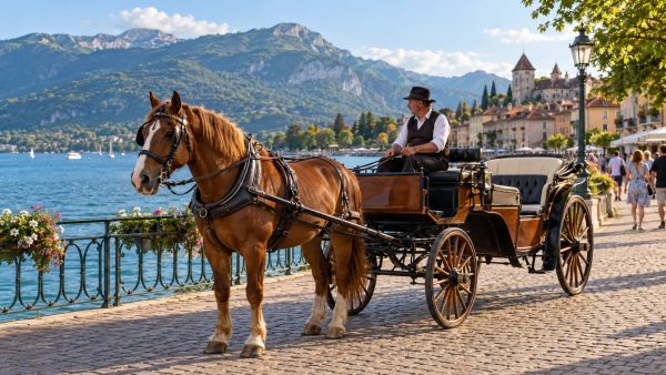 5 raisons de choisir un taxi hippomobile à Annecy